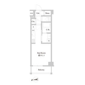 B CITY APARTMENT ITABASHI NORTの間取り