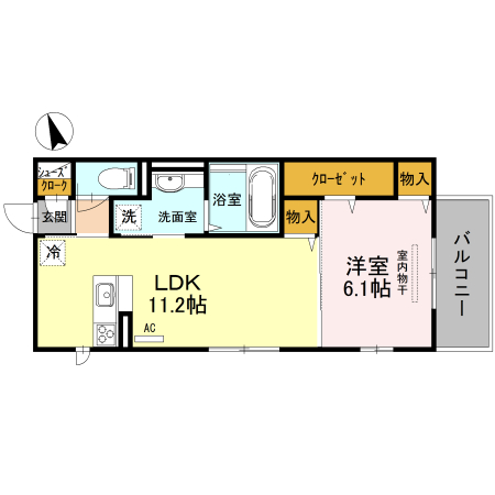 D-room我孫子の間取り