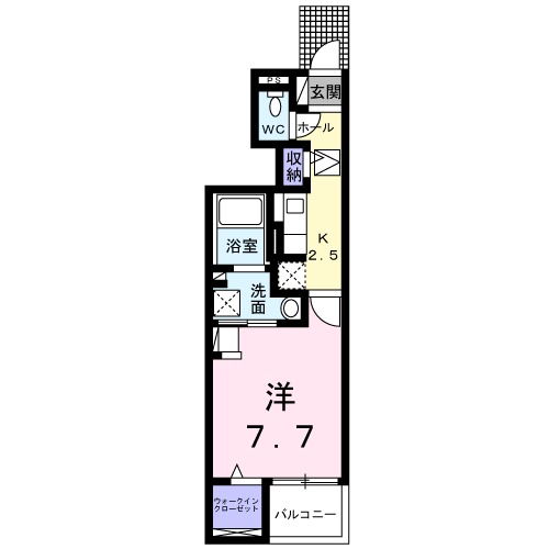 ブルーホークの間取り