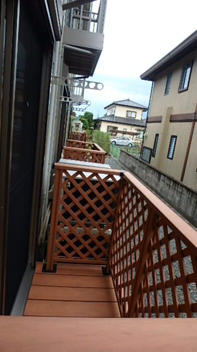 10/23 バルコニー