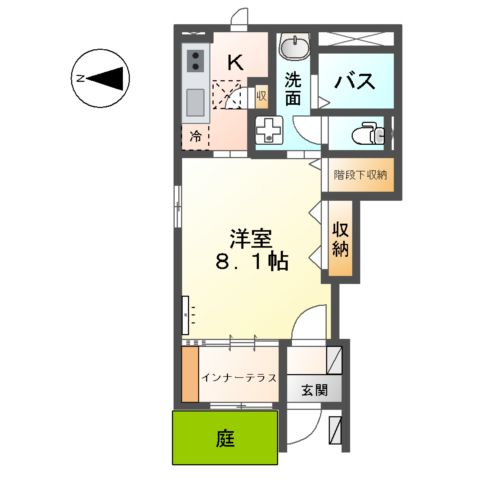 サンセット ビューの間取り