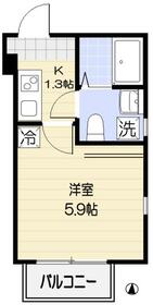 メゾン・アンソレイエの間取り