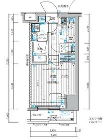 メインステージ新御徒町の間取り