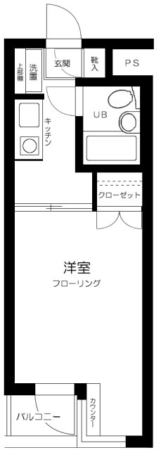 ハイタウン目黒第2の間取り