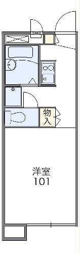 レオパレスエターナルの間取り
