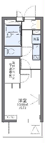 レオパレス伊勢吉の間取り