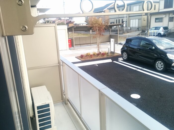 12/25 バルコニー