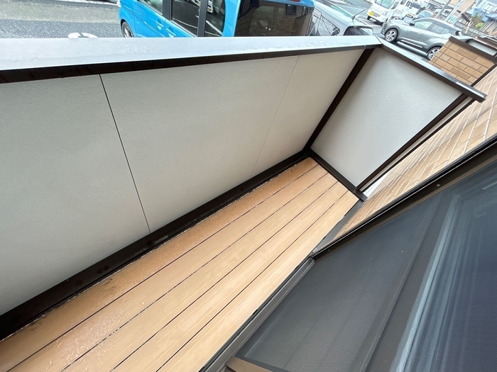 12/24 バルコニー