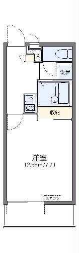 レオパレス忠の間取り