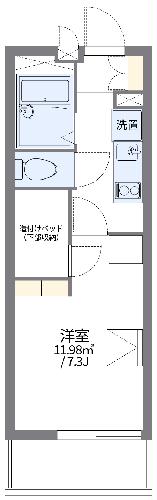 レオパレス美園の間取り