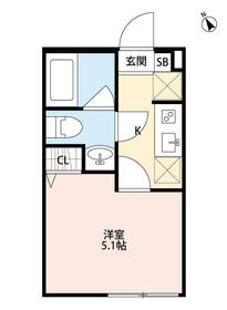 Bright CHITOSE FUNABASHの間取り