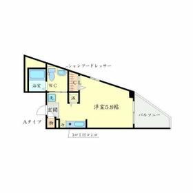 ウインズコートⅢの間取り