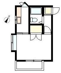 ベータハイツの間取り