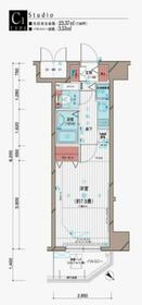 メインステージ五反田駅前の間取り