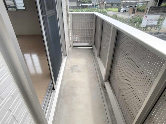 12/28 バルコニー