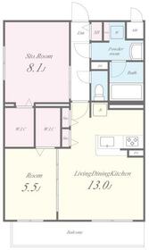 グランジェ リサーチパーク イーストの間取り