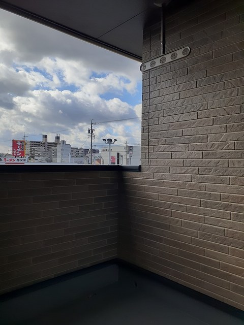 12/24 バルコニー