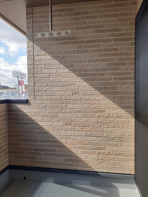 12/24 バルコニー