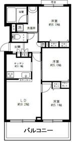 クリオ河辺の間取り