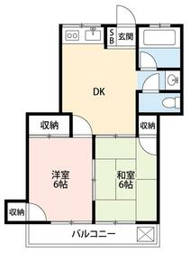 たかはしハイツの間取り