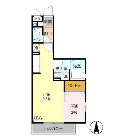 パークハイムの間取り