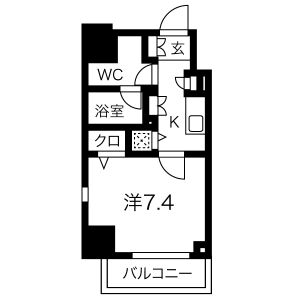 コンシェリア神楽坂の間取り