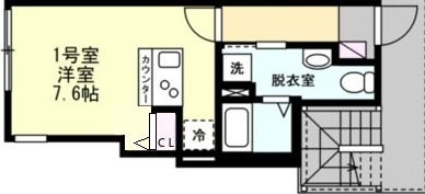 ベイルーム横須賀堀ノ内プレミアの間取り