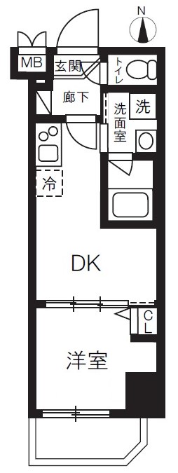 ハーモニーレジデンスグローバルキャピタルの間取り