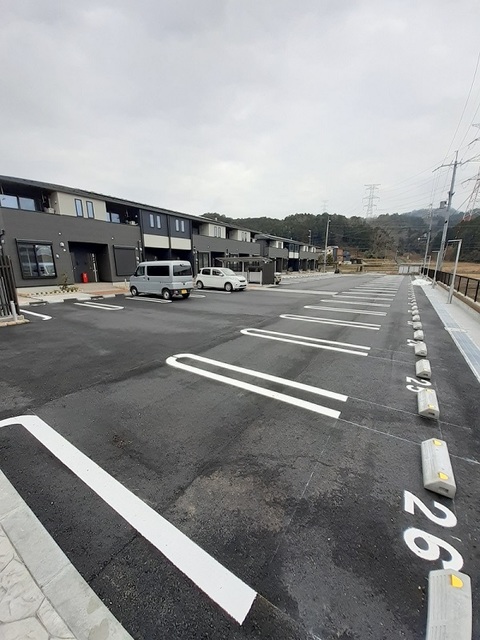 2/8 駐車場