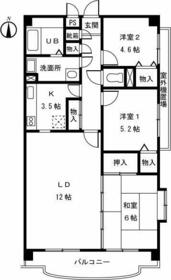 ガーデンコート仙川の間取り