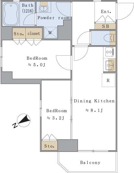 Brillia ist 文京茗荷谷の間取り