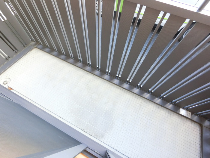 12/24 バルコニー