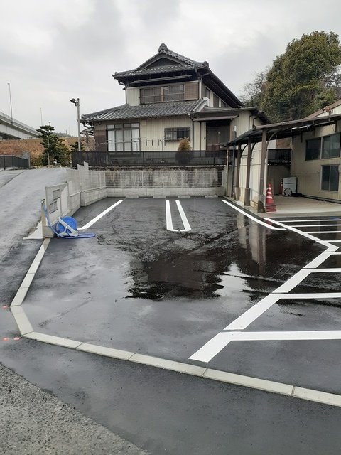 2/8 駐車場