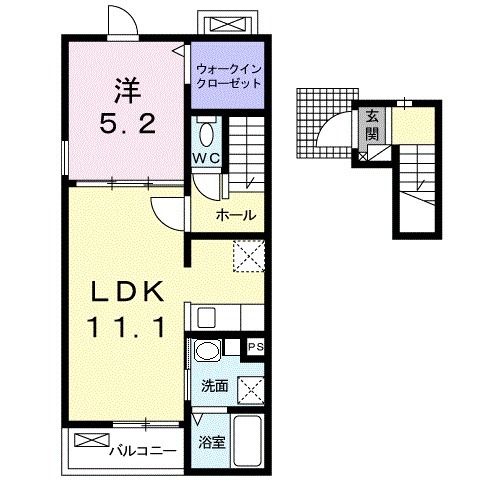 エトワールMの間取り