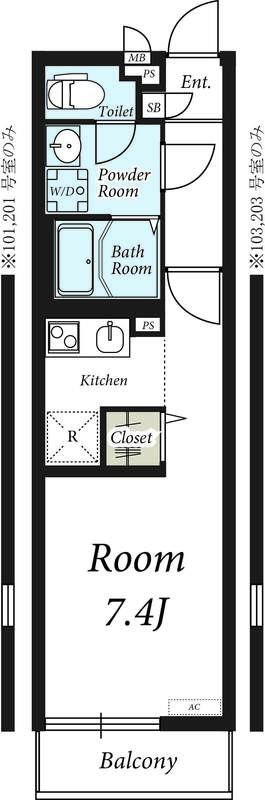 リブリ・クロシェットの間取り