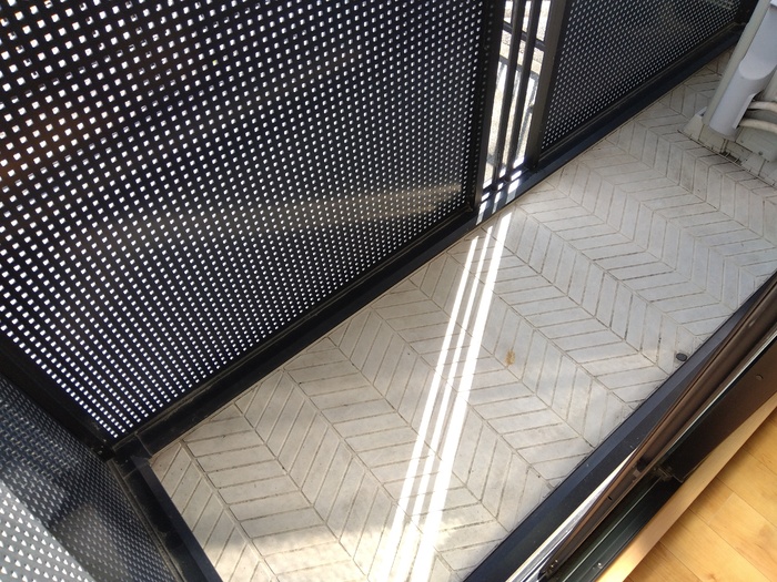 12/19 バルコニー