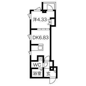 ビバリーホームズ東高円寺の間取り