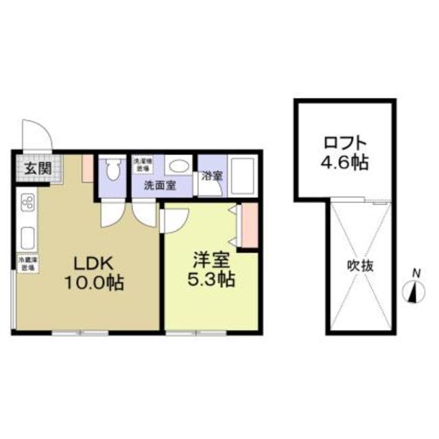 Diamond. Courtの間取り