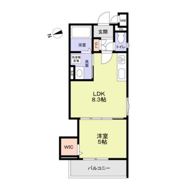 フォレストクリエオーレ宮前町弐番館の間取り