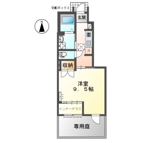 ST ハイムⅢの間取り