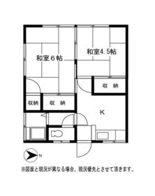 コーポ野立の間取り