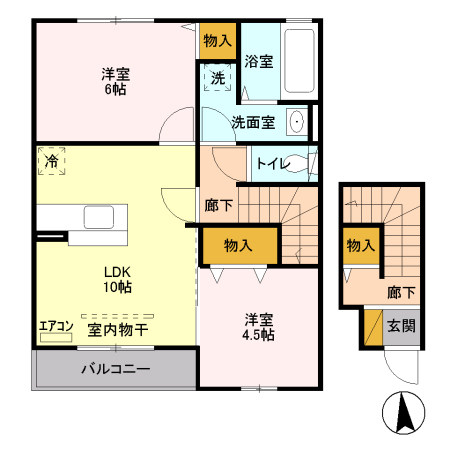ソラーナの間取り