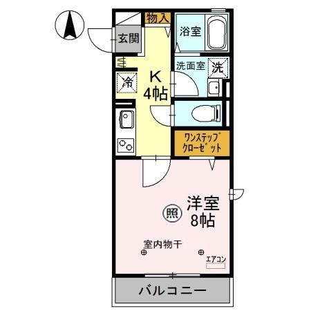 カーネリアンの間取り