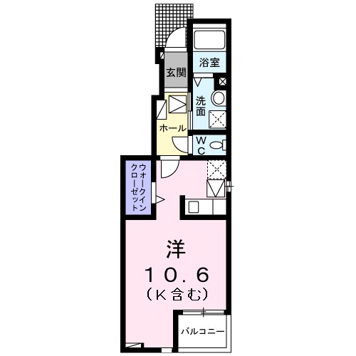 ジールβの間取り