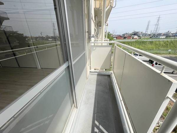 12/25 バルコニー