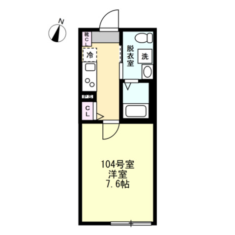 グラシア長津田の間取り