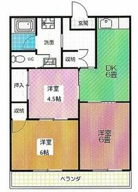 ドミール曙 Aの間取り