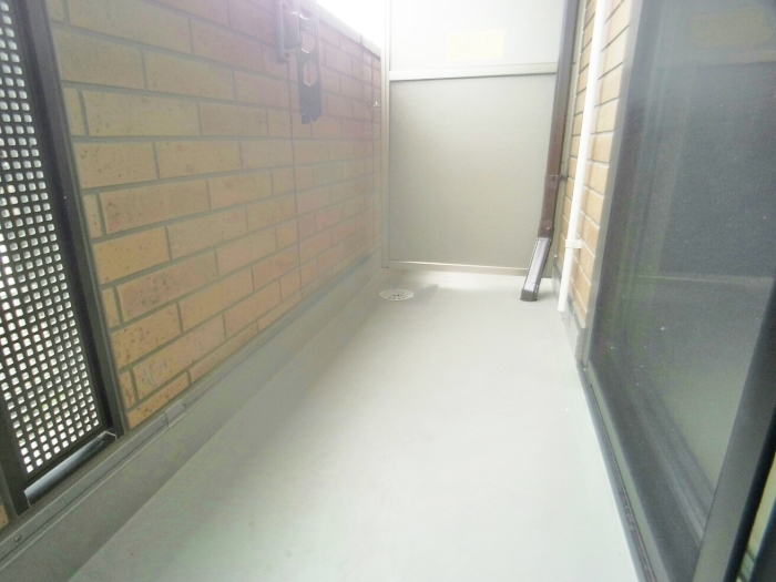 12/28 バルコニー