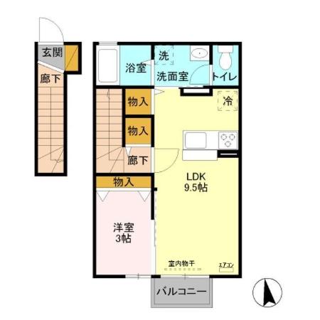 アルヴィータの間取り