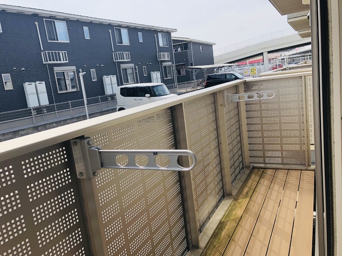 12/22 バルコニー